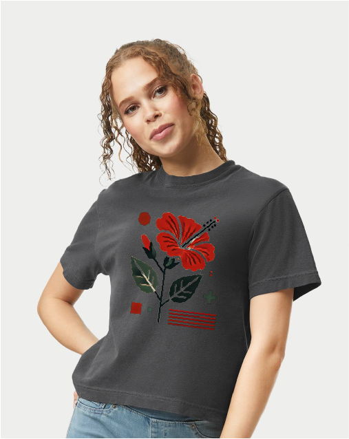 Mexican Hibiscus Tee